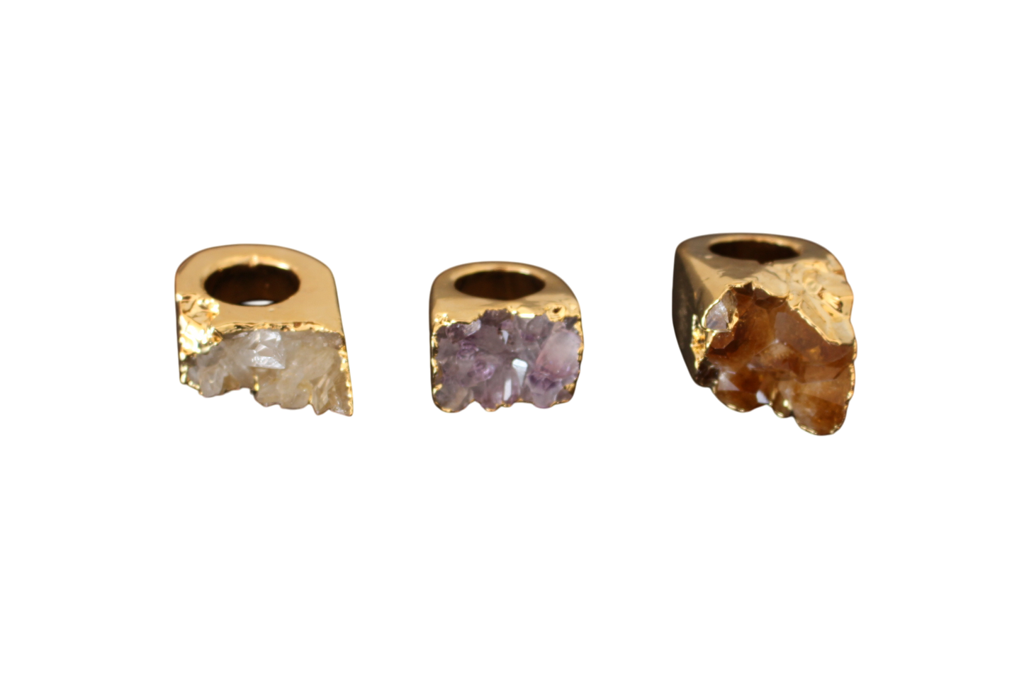 FULL PLATED CLUSTERS - AMETHYST