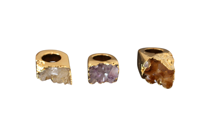 FULL PLATED CLUSTERS - AMETHYST