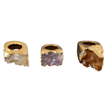 FULL PLATED CLUSTERS - AMETHYST