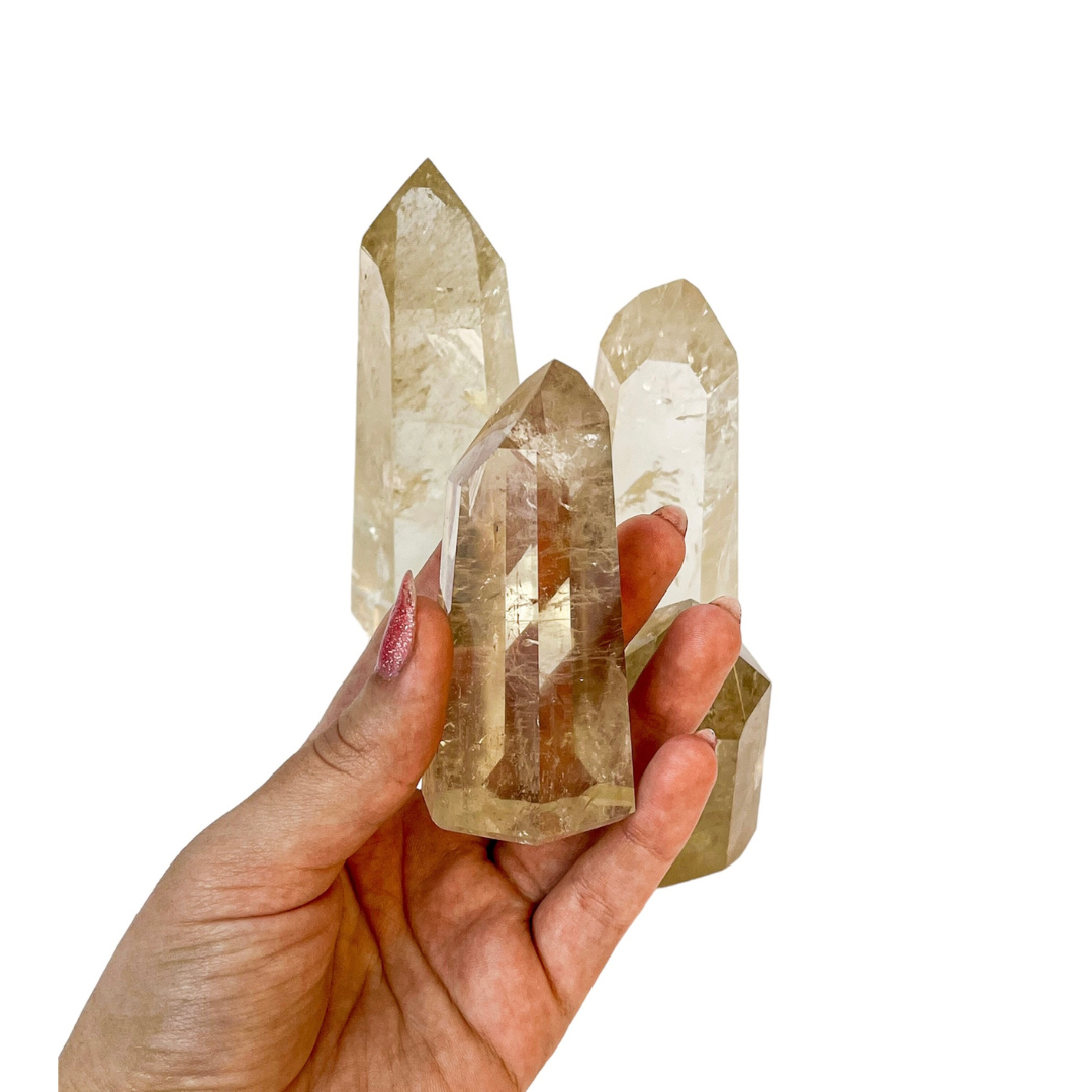 Natural Citrine Towers