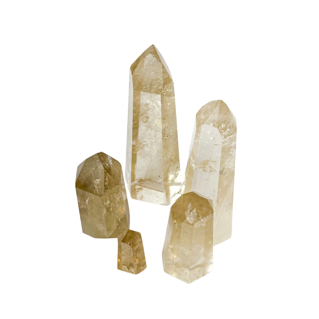 Natural Citrine Towers