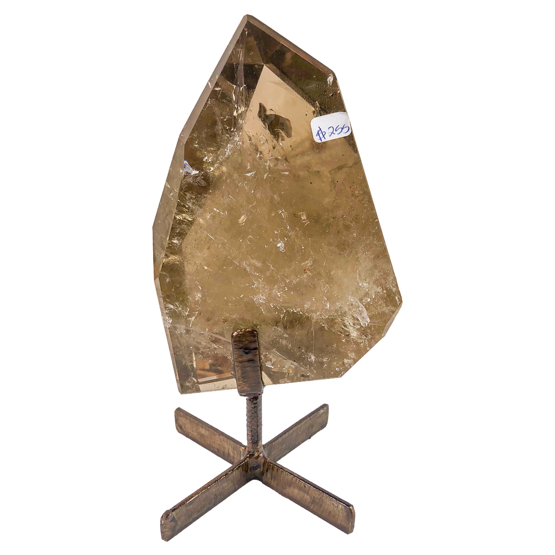 Natural Free Form Citrine on Stand