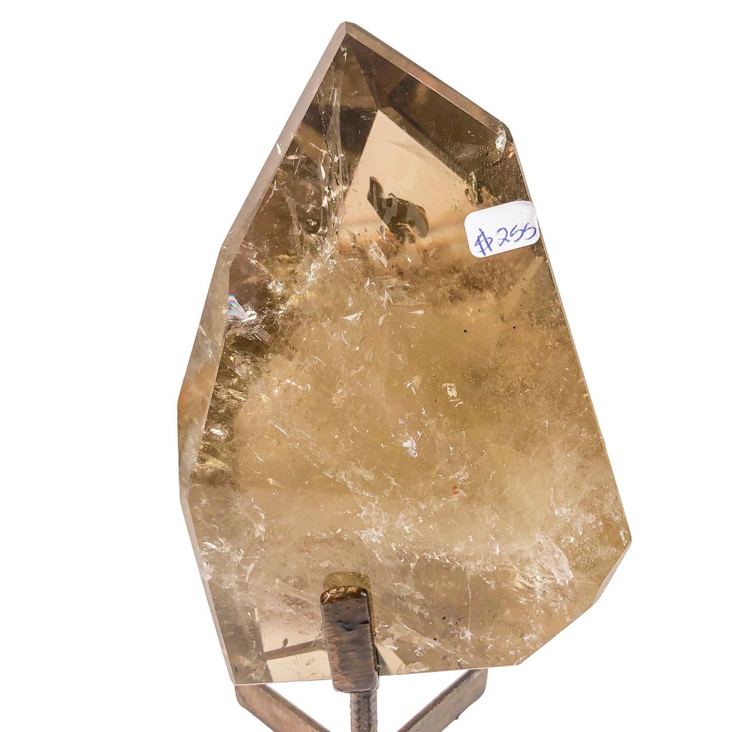 Natural Free Form Citrine on Stand