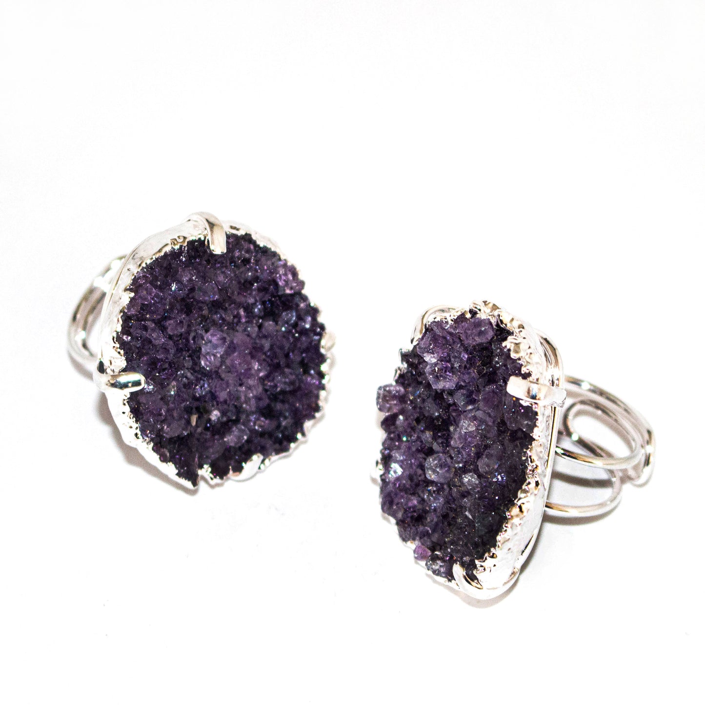 single large druzy - natural free form