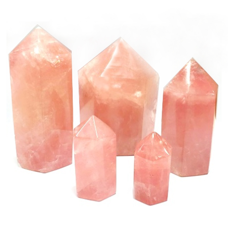Rose Quartz Points