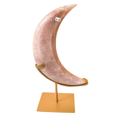 PINK AMETHYST MOON ON STAND