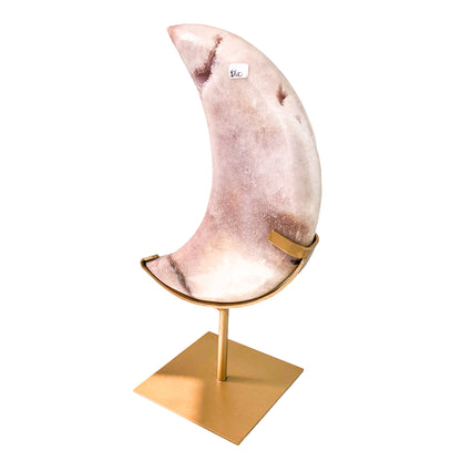 Agate Geode Coffin on Stand