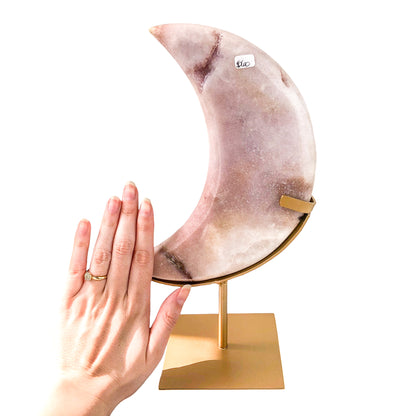 Agate Geode Coffin on Stand