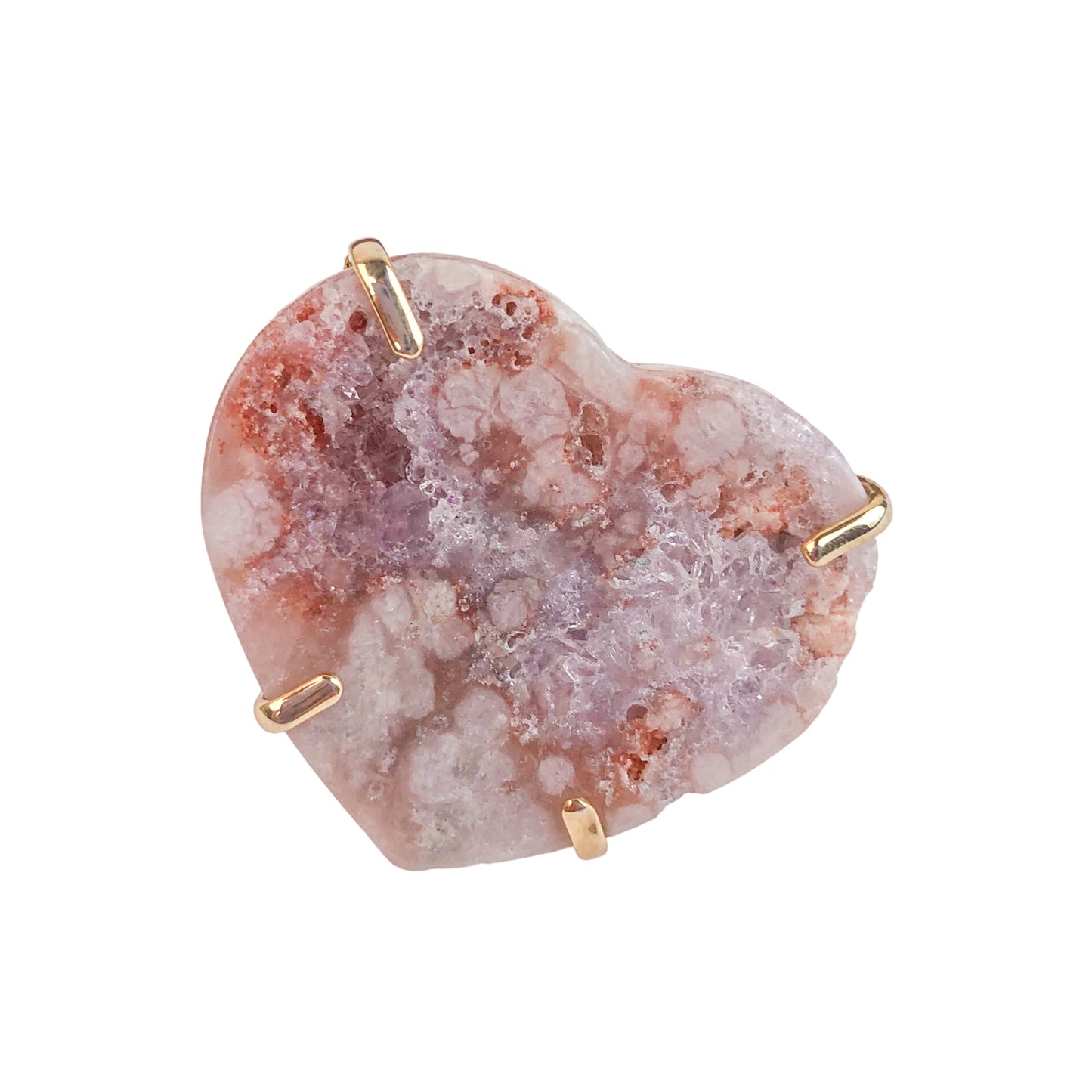 Pink Amethyst Shapes Rings