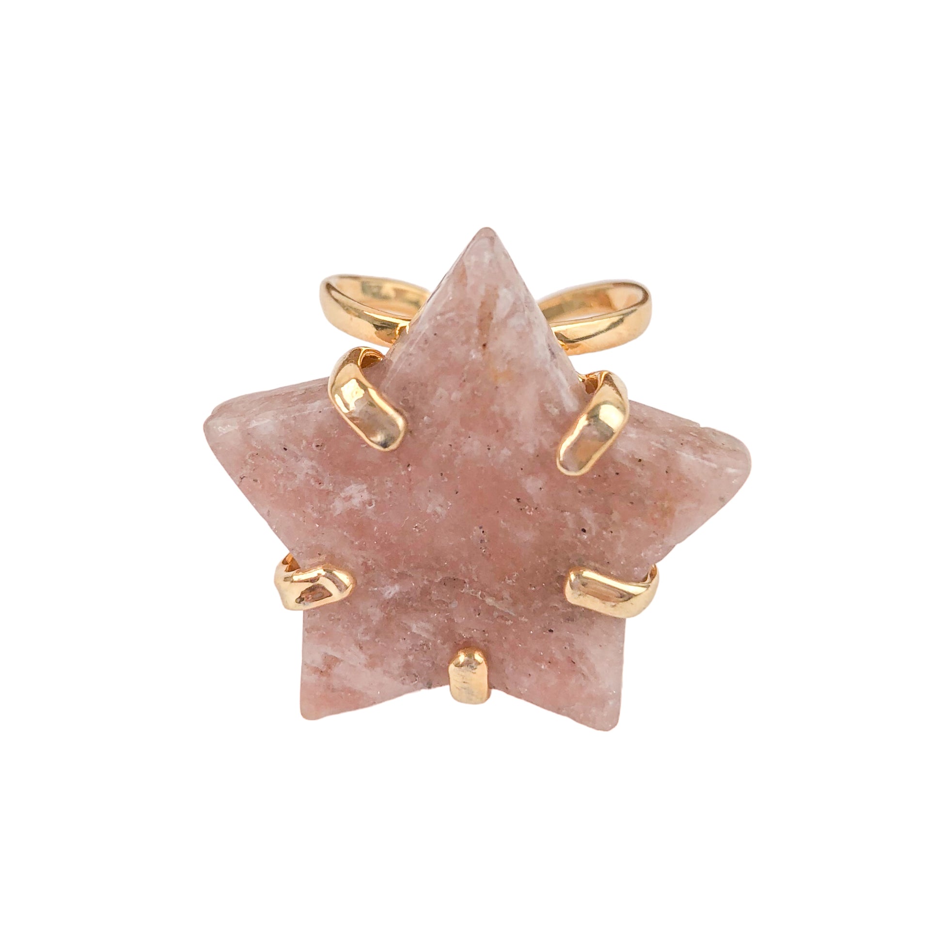 Pink Amethyst Shapes Rings