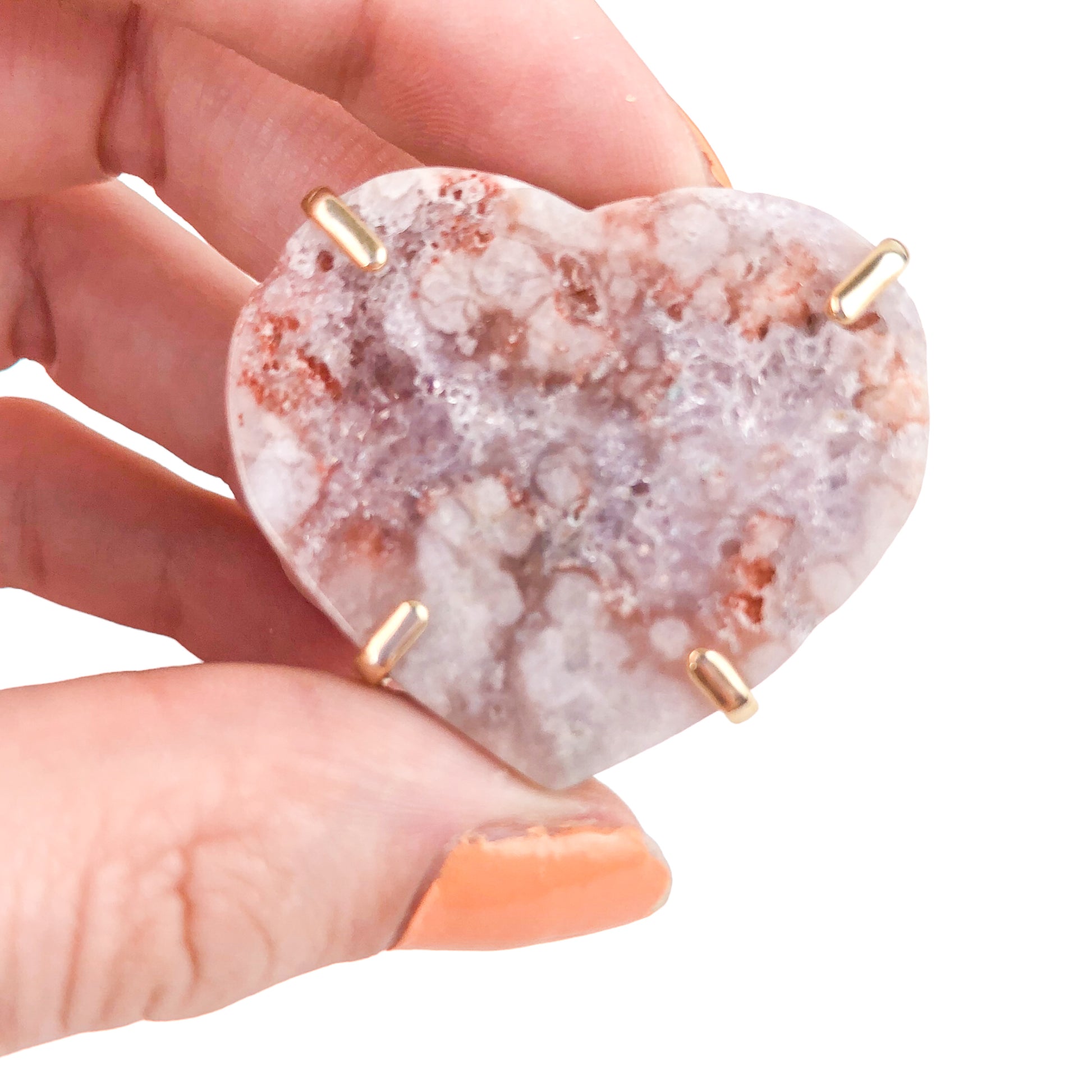 Pink Amethyst Shapes Rings