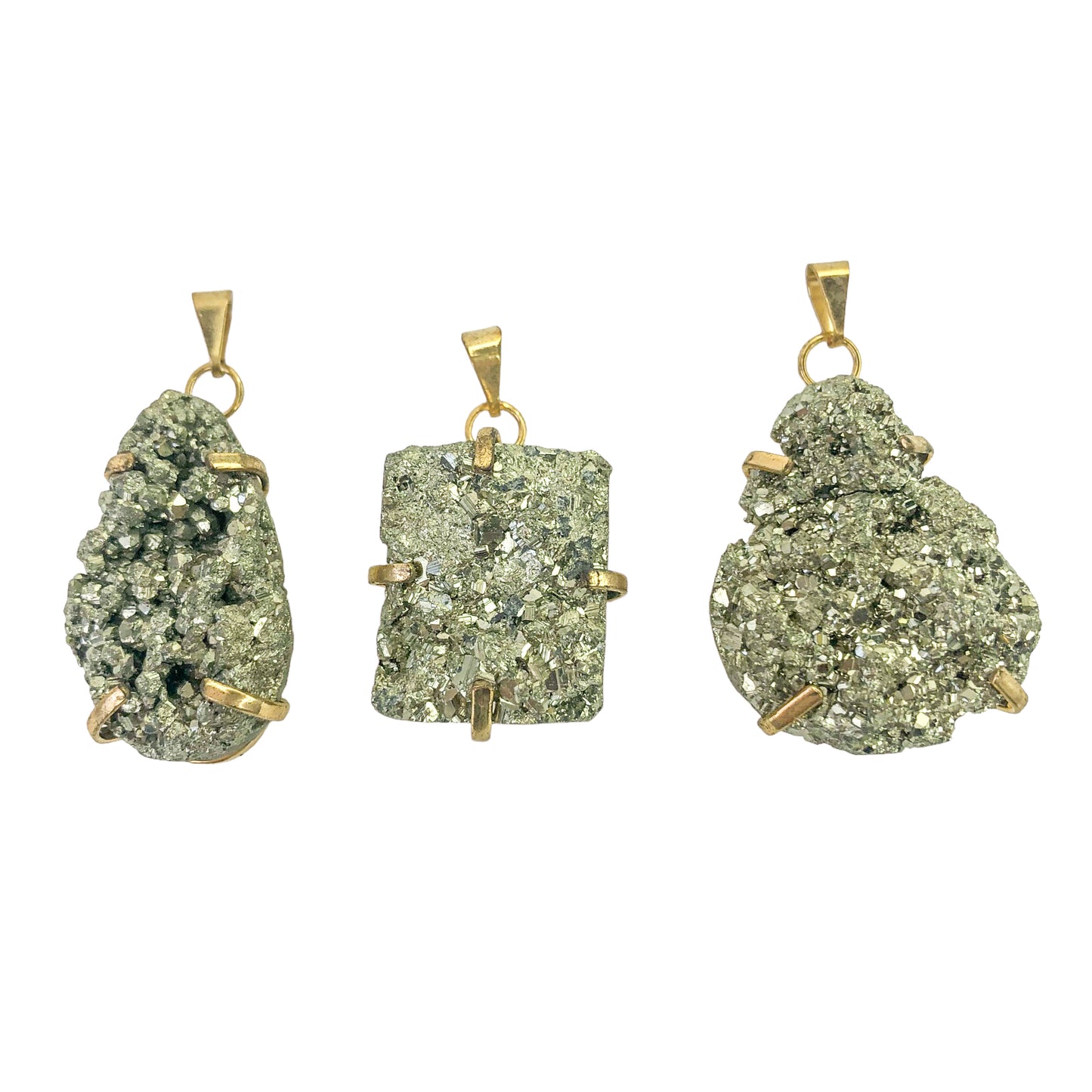 Pyrite Pendants