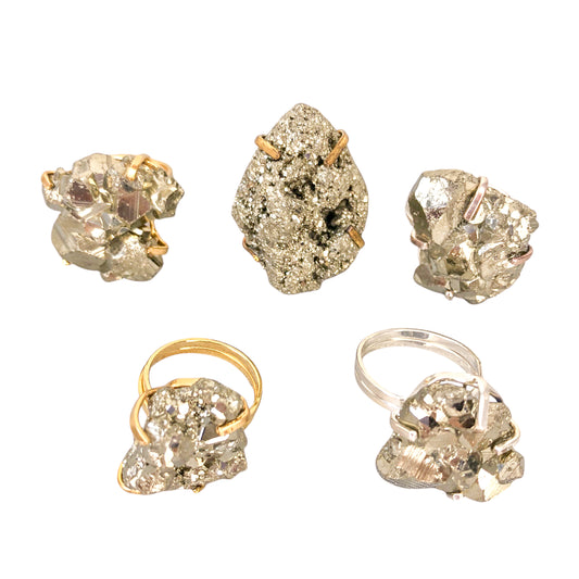 Pyrite Rings