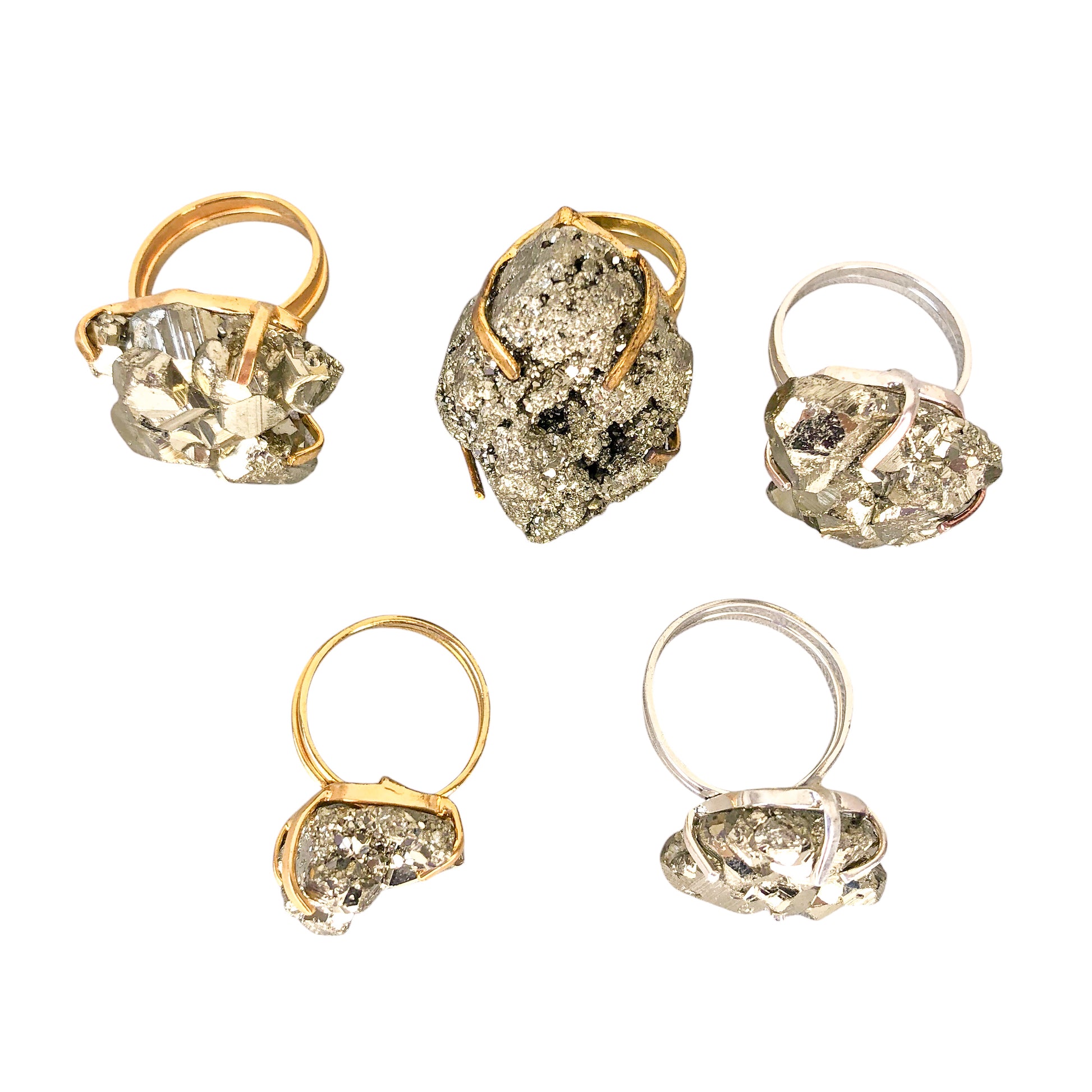 Pyrite Rings