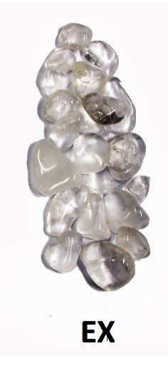CLEAR QUARTZ  TUMBLED STONES- STYLE Q2