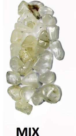 CLEAR QUARTZ  TUMBLED STONES- STYLE Q2