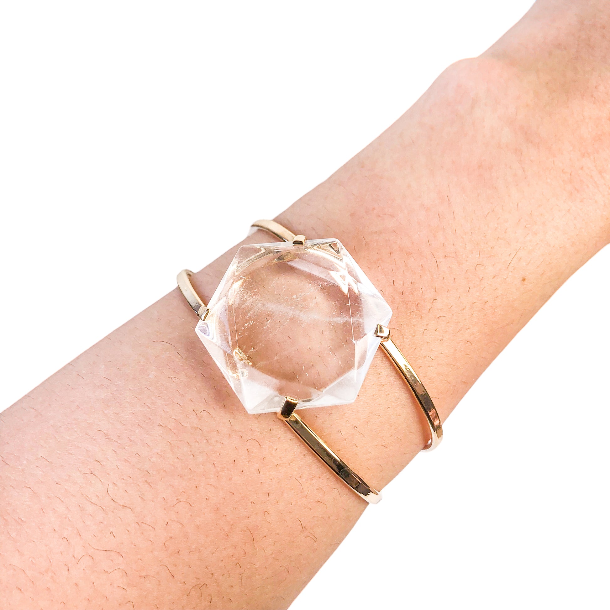 Hexagon Quartz Bracelets