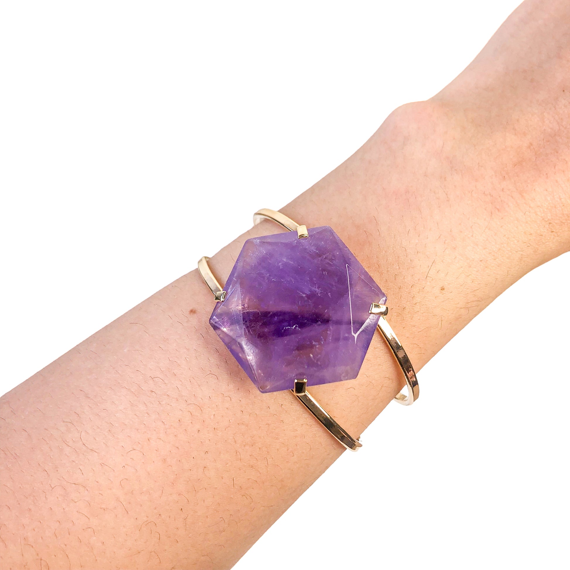 Hexagon Quartz Bracelets