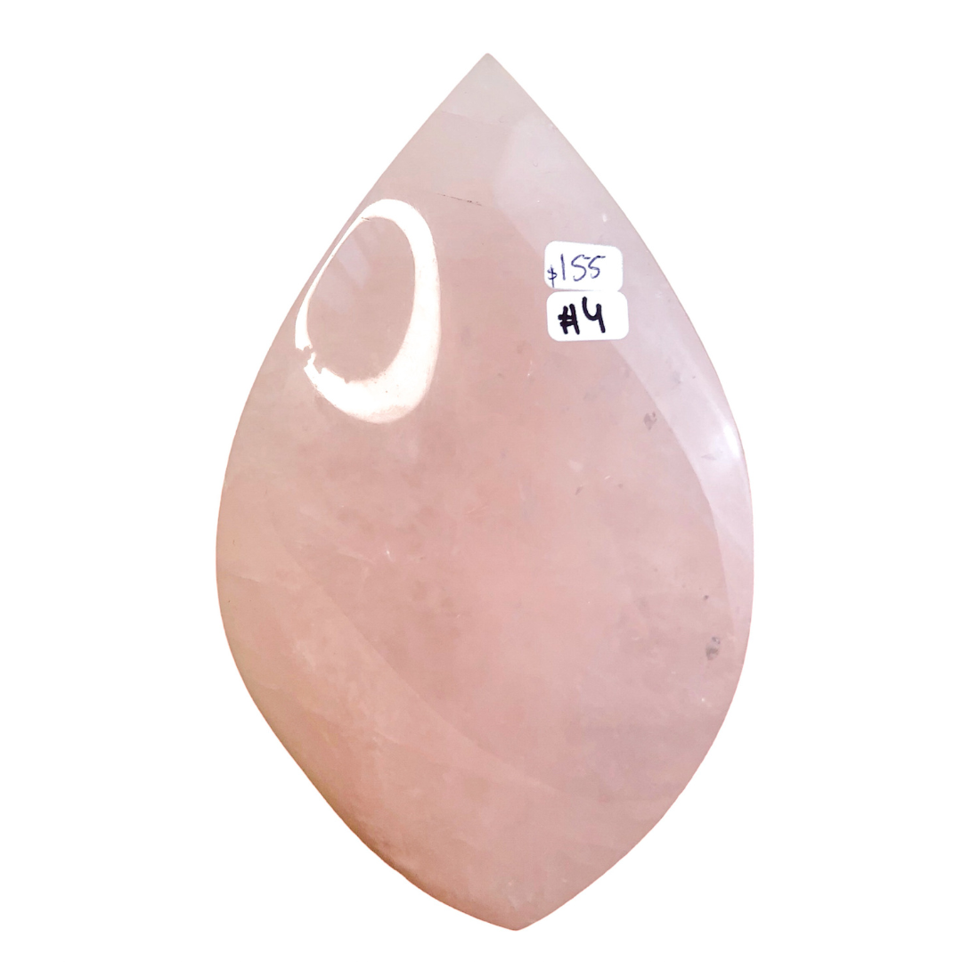 ROSE QUARTZ FLAMES - Nativa Gems Brazil