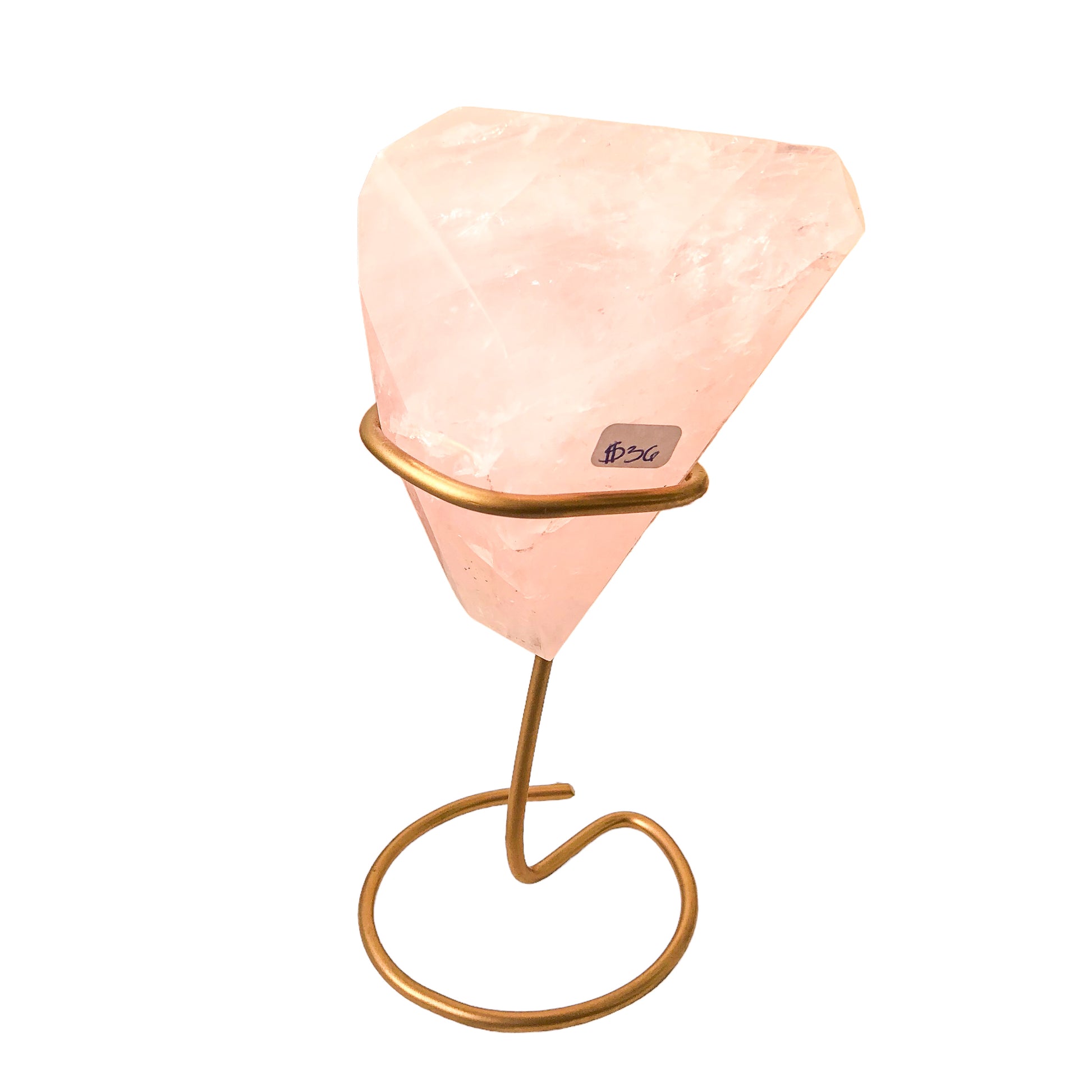 Rose Quartz on Stand