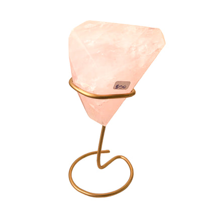 Rose Quartz on Stand