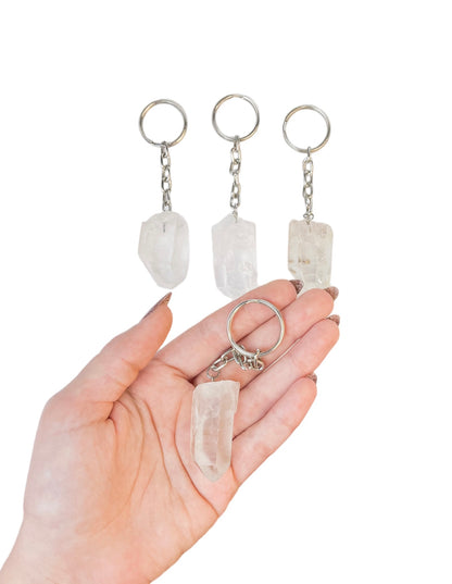 ROUGH STONES KEYCHAIN