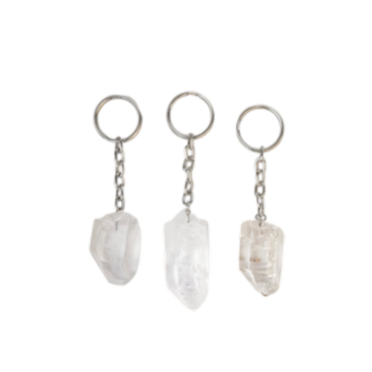 ROUGH STONES KEYCHAIN
