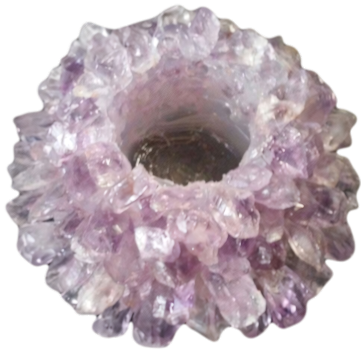 CHIP PIECES CANDLE HOLDER- SMALL