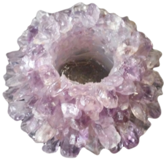 CHIP PIECES CANDLE HOLDER- SMALL