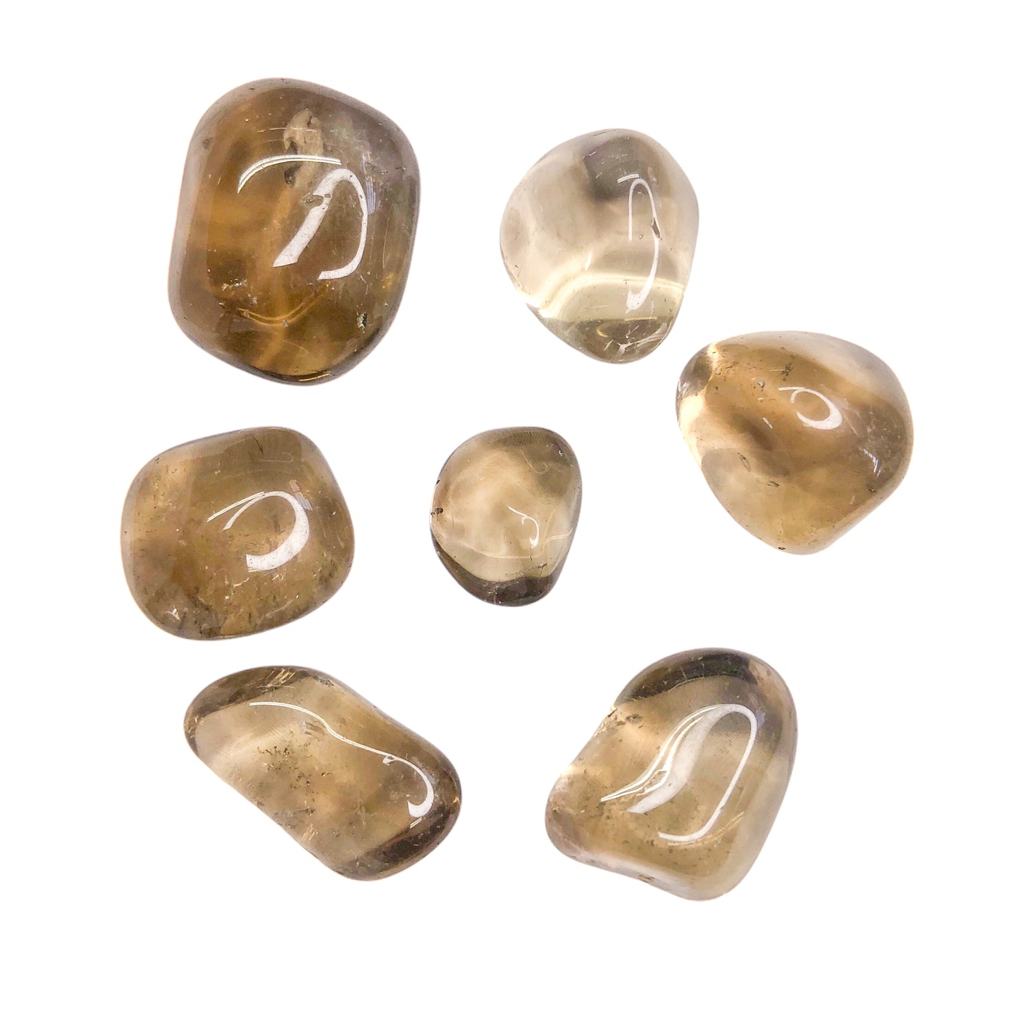 Smoky Citrine Tumbled Stones