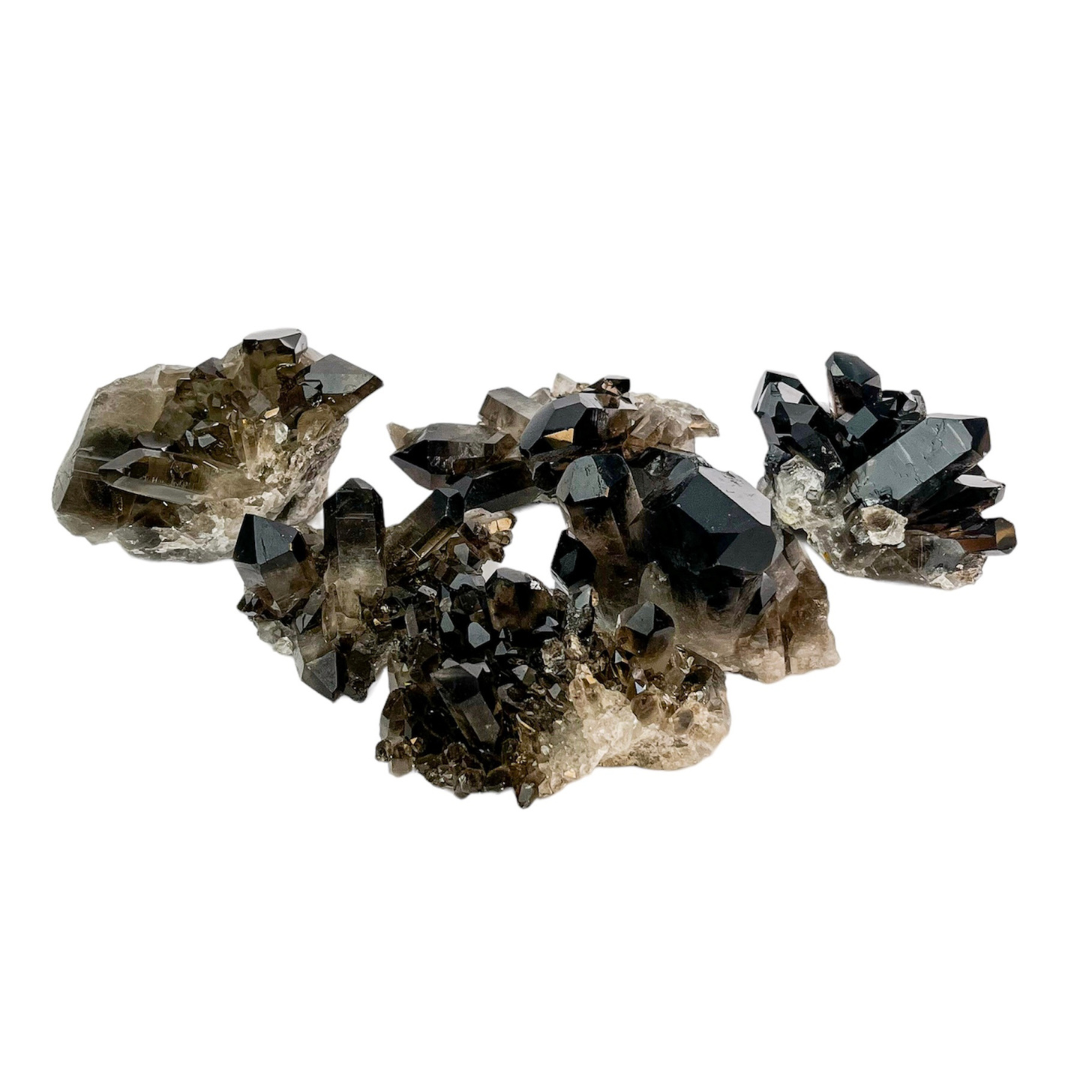 Smoky Quartz Clusters - Nativa Gems