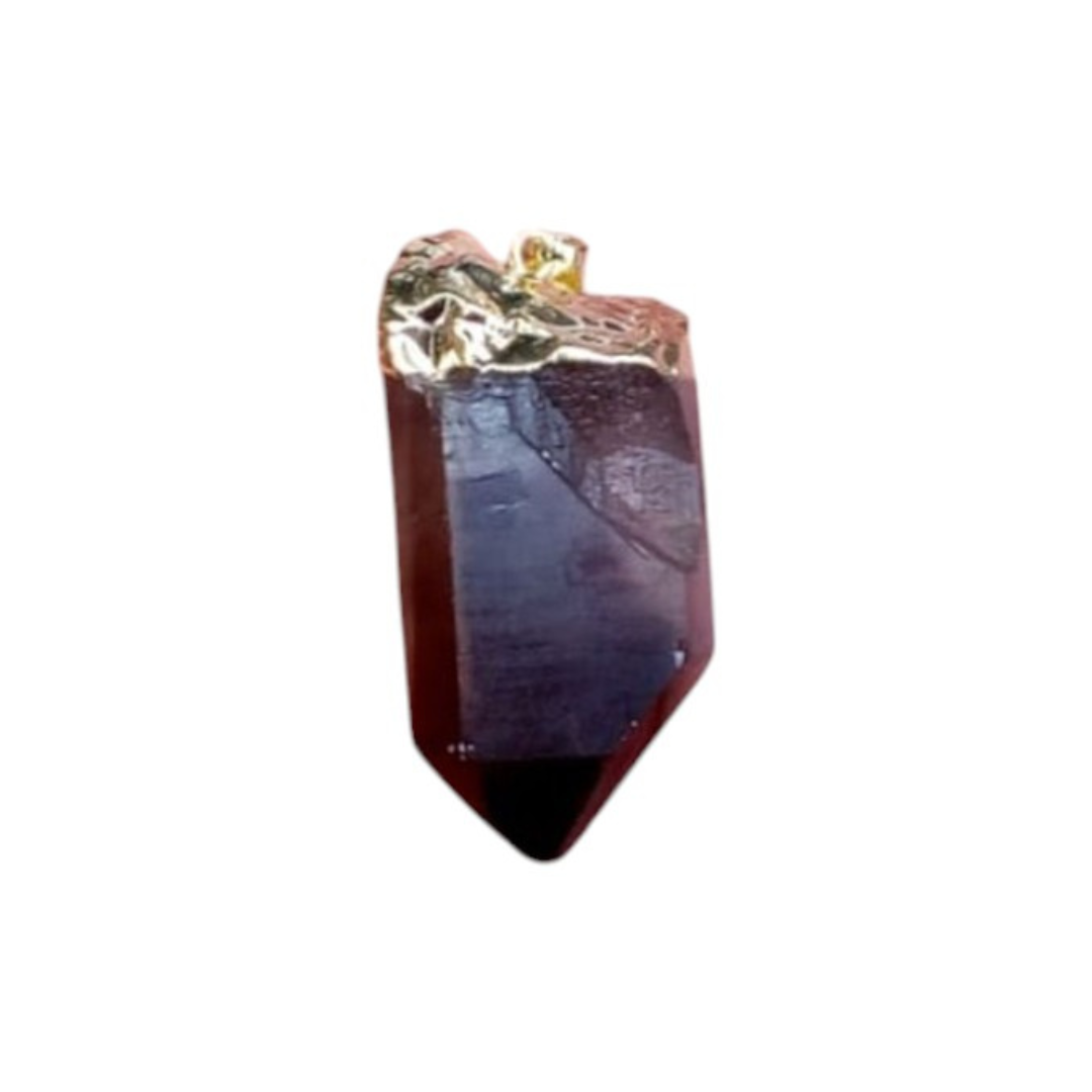 Smoky Quartz Rough Point Pendants