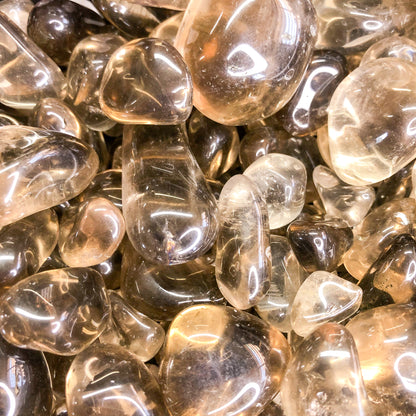 Smoky Citrine Tumbled Stones