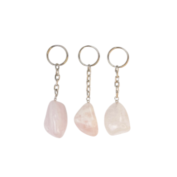 TUMBLED STONES KEYCHAIN