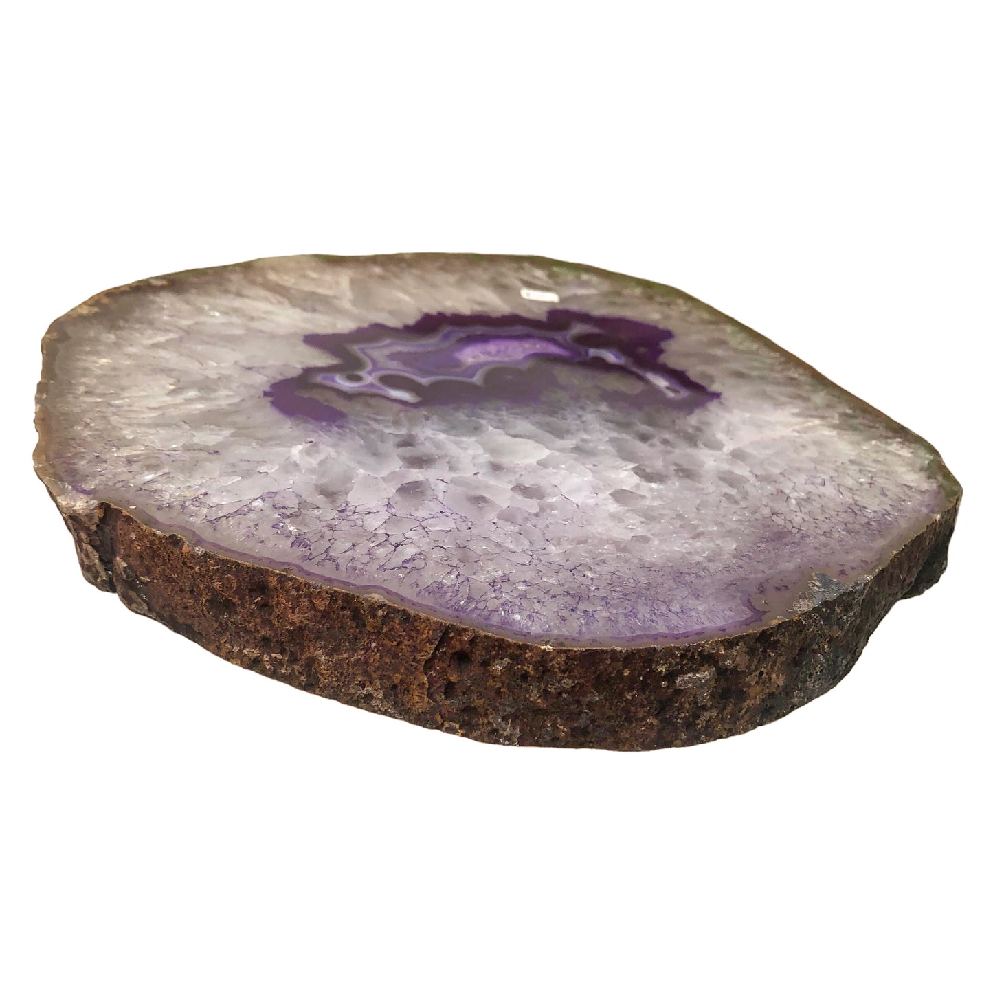 AGATE NATURAL PLATTER - LARGE - Nativa Gems Brazil