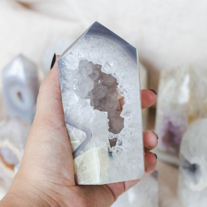 Agate Point Towers – Wholesale (Brazil) - Nativa Gems