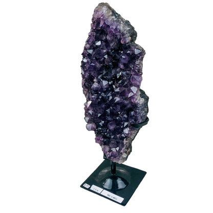 AMETHYST CLUSTER ON STAND - Nativa Gems Brazil