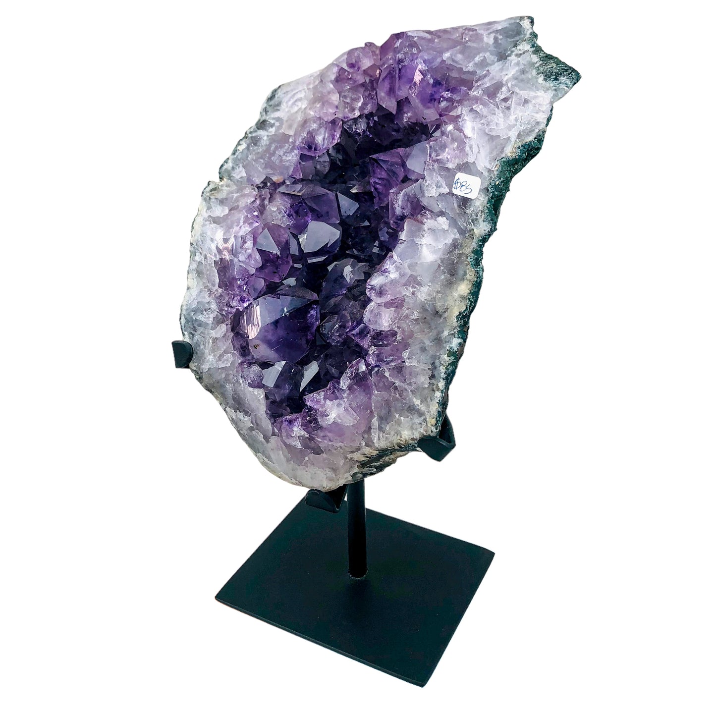 AMETHYST CLUSTER ON STAND - Nativa Gems Brazil