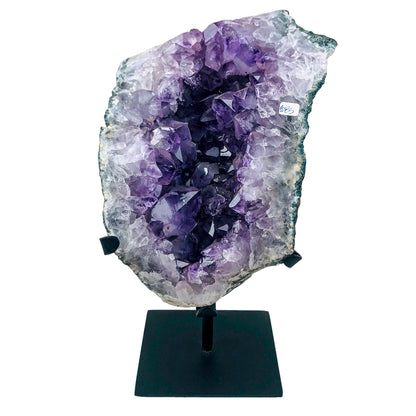 AMETHYST CLUSTER ON STAND - Nativa Gems Brazil