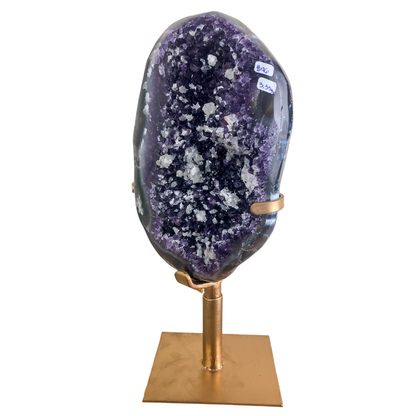 Amethyst Cluster on Stand - Front