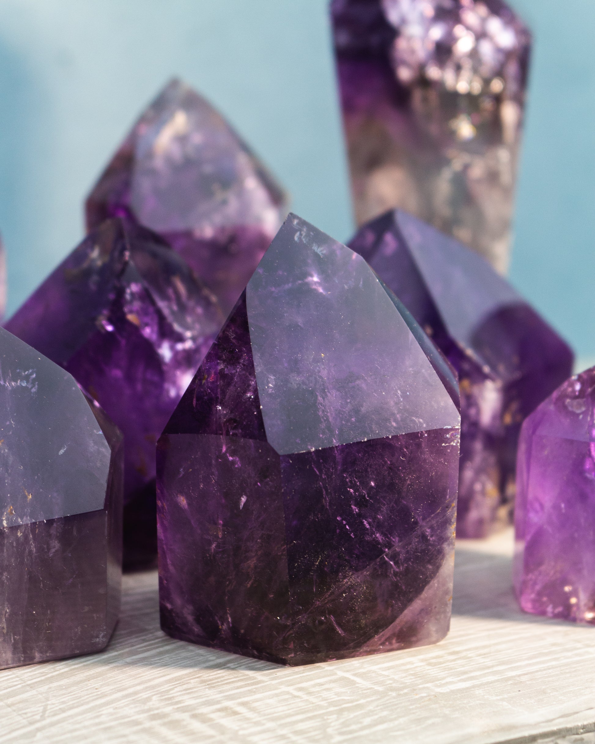 Amethyst Polished Points