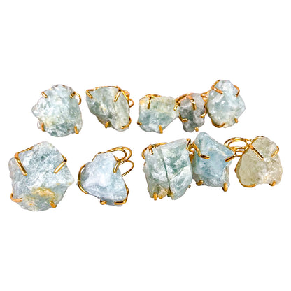 AQUAMARINE RINGS - Nativa Gems Brazil