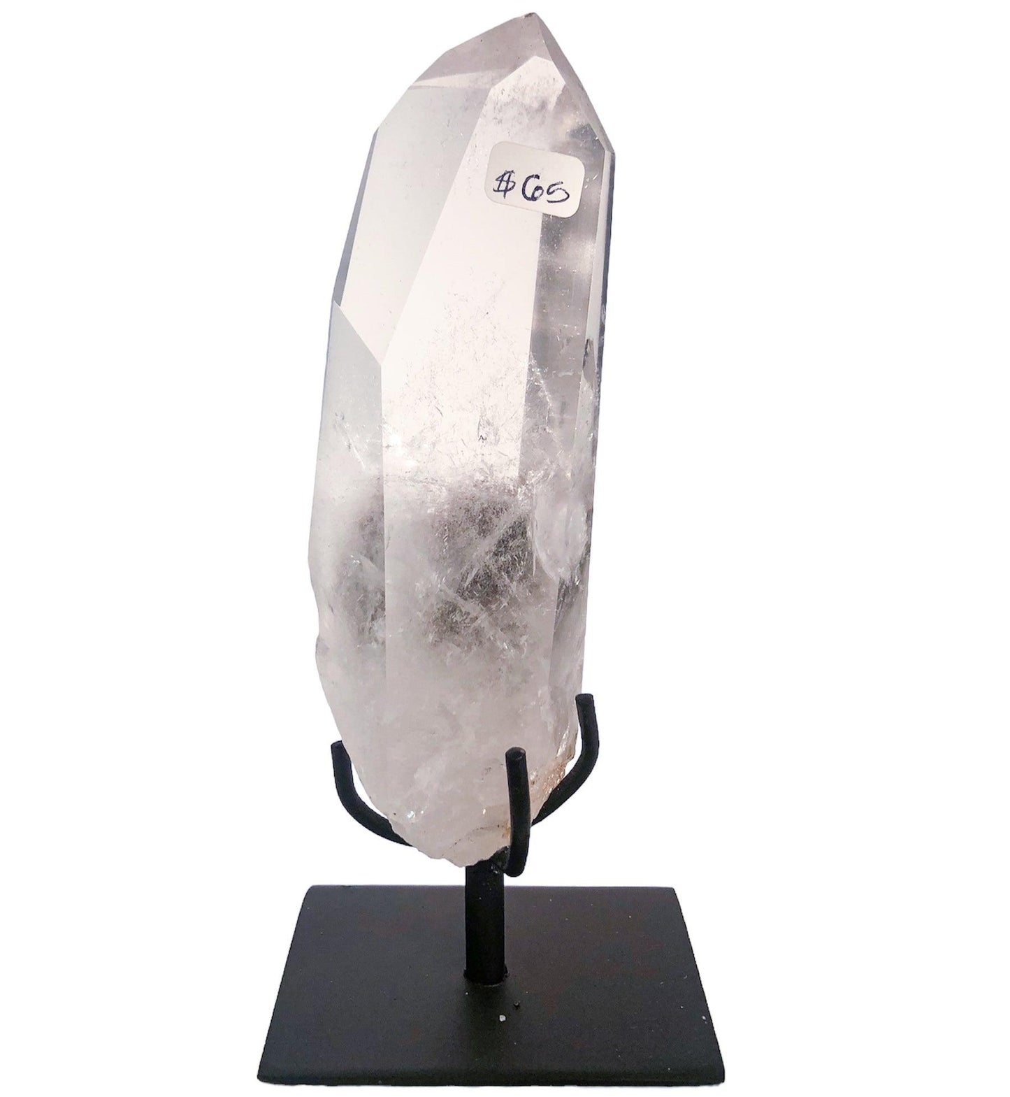 CLEAR QUARTZ ON STAND - Nativa Gems Brazil