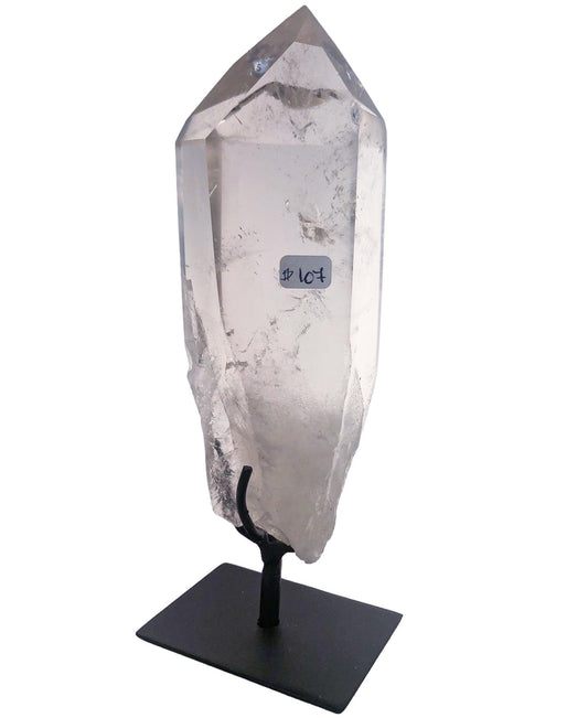 CLEAR QUARTZ ON STAND - Nativa Gems Brazil