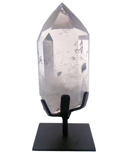 CLEAR QUARTZ ON STAND - Nativa Gems Brazil