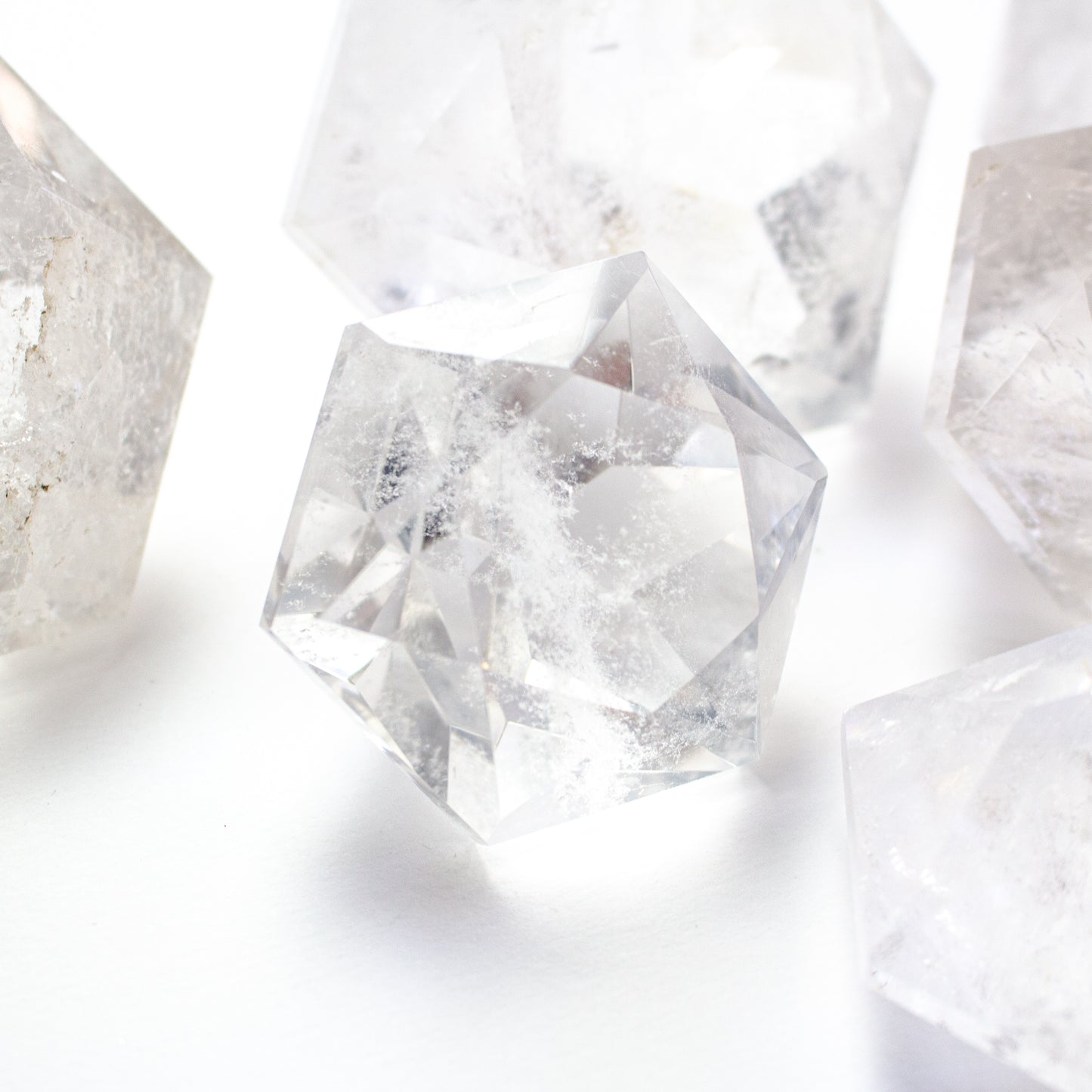 Clear Quartz Diamond - nativa gems