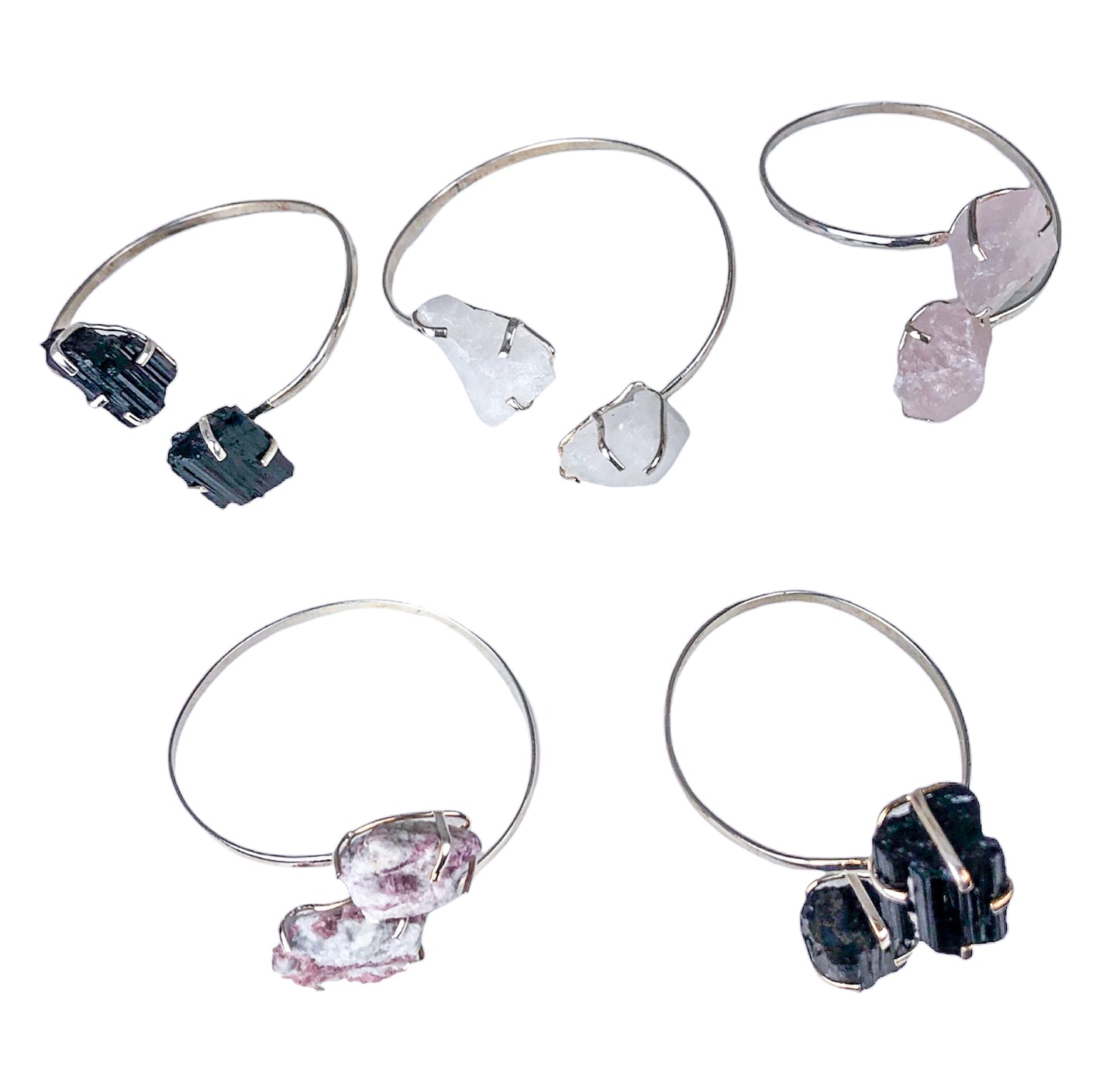 Dual Stones Bracelets - Nativa Gems Brazil