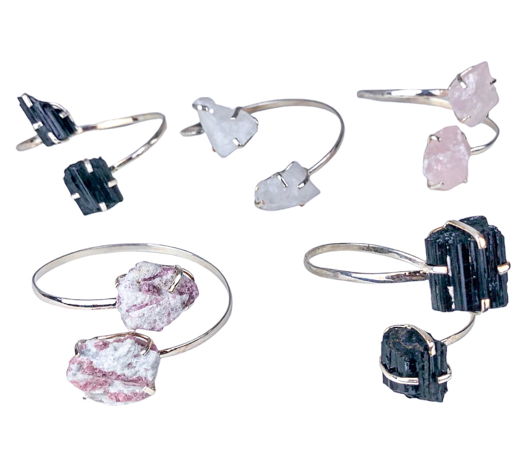 Dual Stones Bracelets - Nativa Gems Brazil