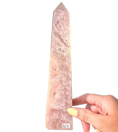 PINK AMETHYST OBELISKS - Nativa Gems Brazil