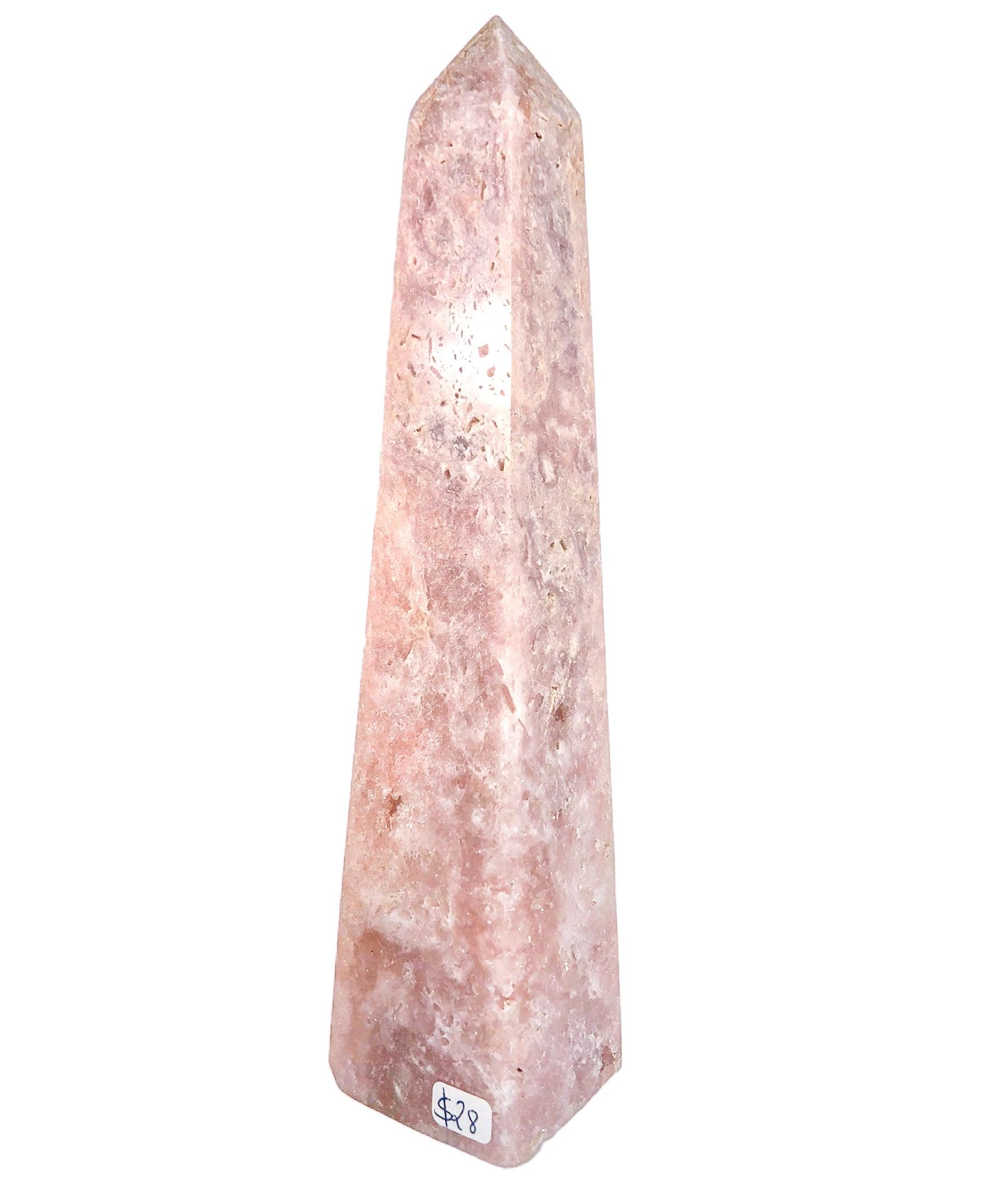 PINK AMETHYST OBELISKS - Nativa Gems Brazil